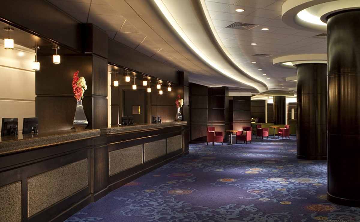 华盛顿希尔顿酒店大堂