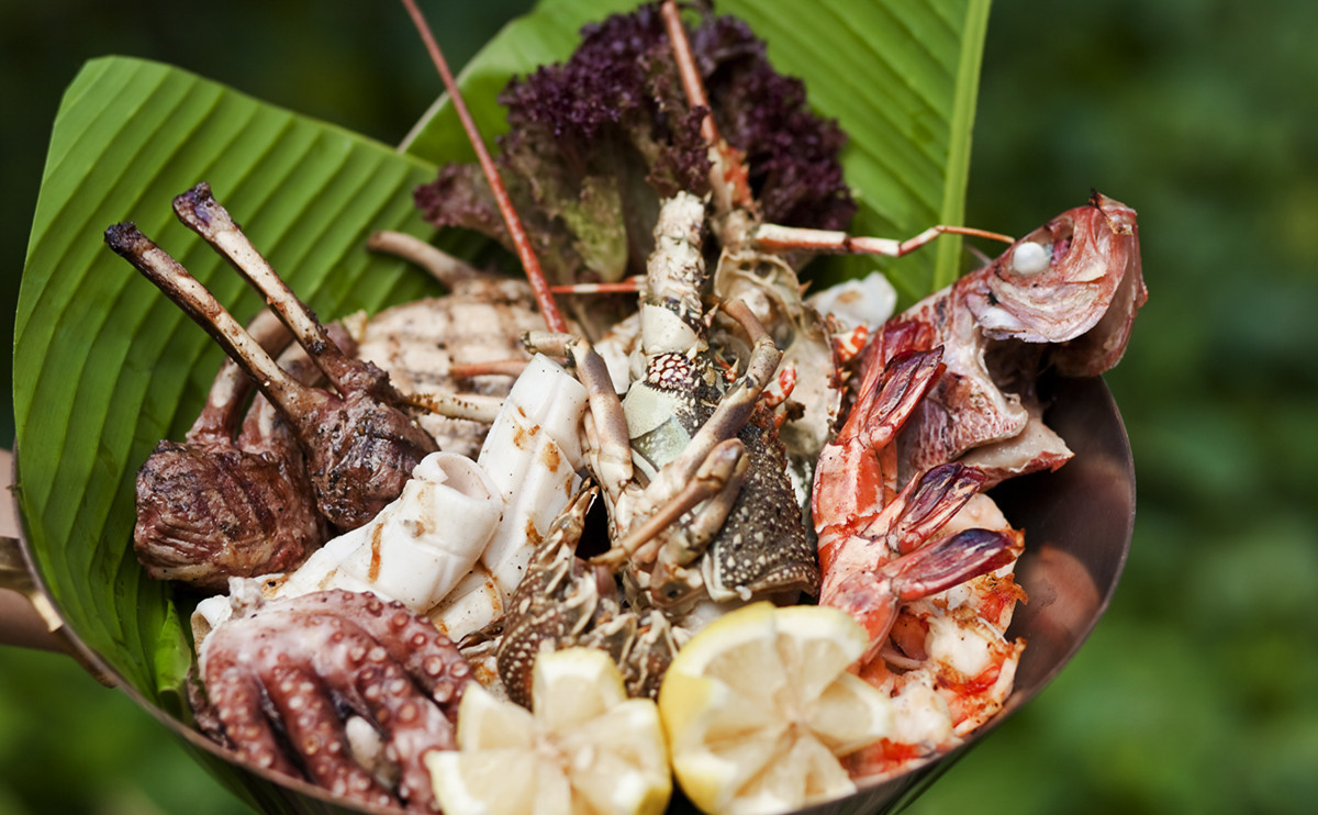 塞舌尔拉布瑞思希尔顿度假酒店美食塞舌尔拉布瑞思希尔顿度假酒店