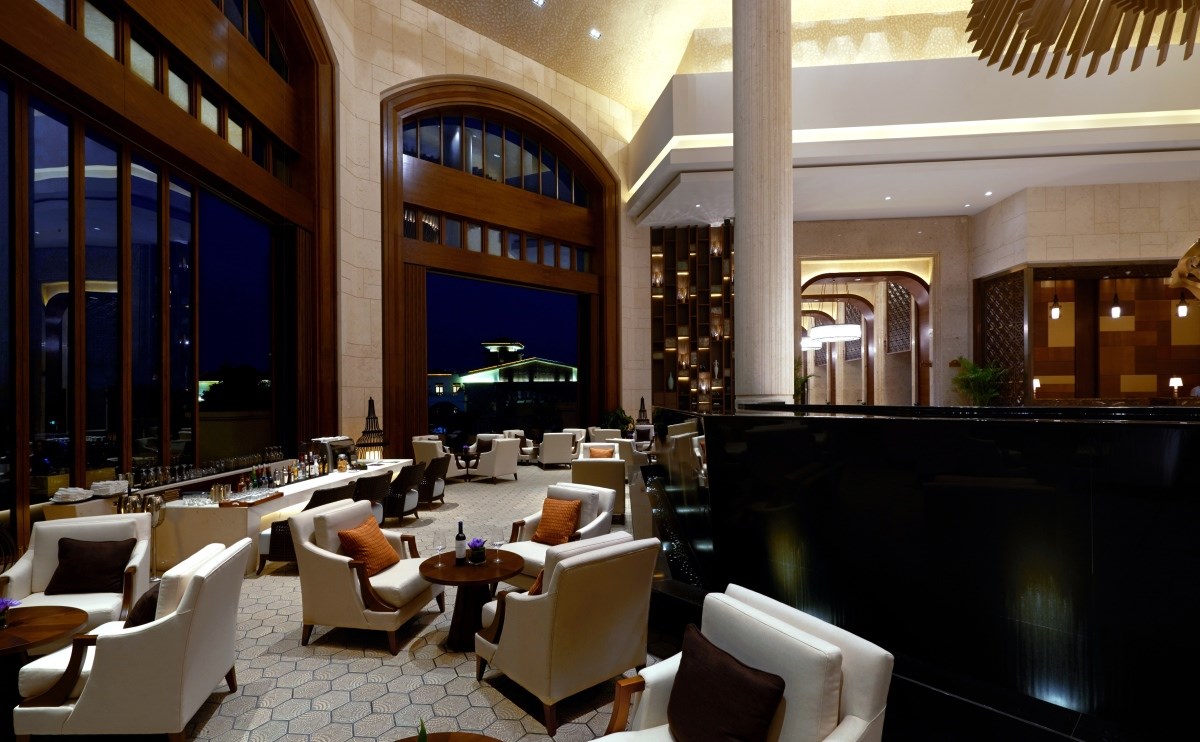 海南澄迈富力希尔顿逸林度假酒店南渡大堂吧