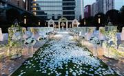 六楼天台花园-婚礼仪式全景图