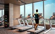 健身中心-云景健身中心位于33层-济南鲁能希尔顿酒店及公寓