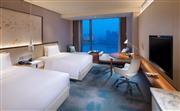 可欣赏晋江风貌的江景双床房