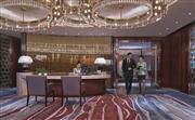 位于酒店頂層第57層的行政酒廊為入住行政樓層的賓客打造專屬高端空間