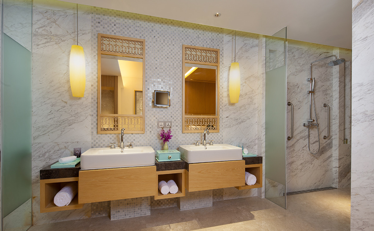 豪华客房洗手间