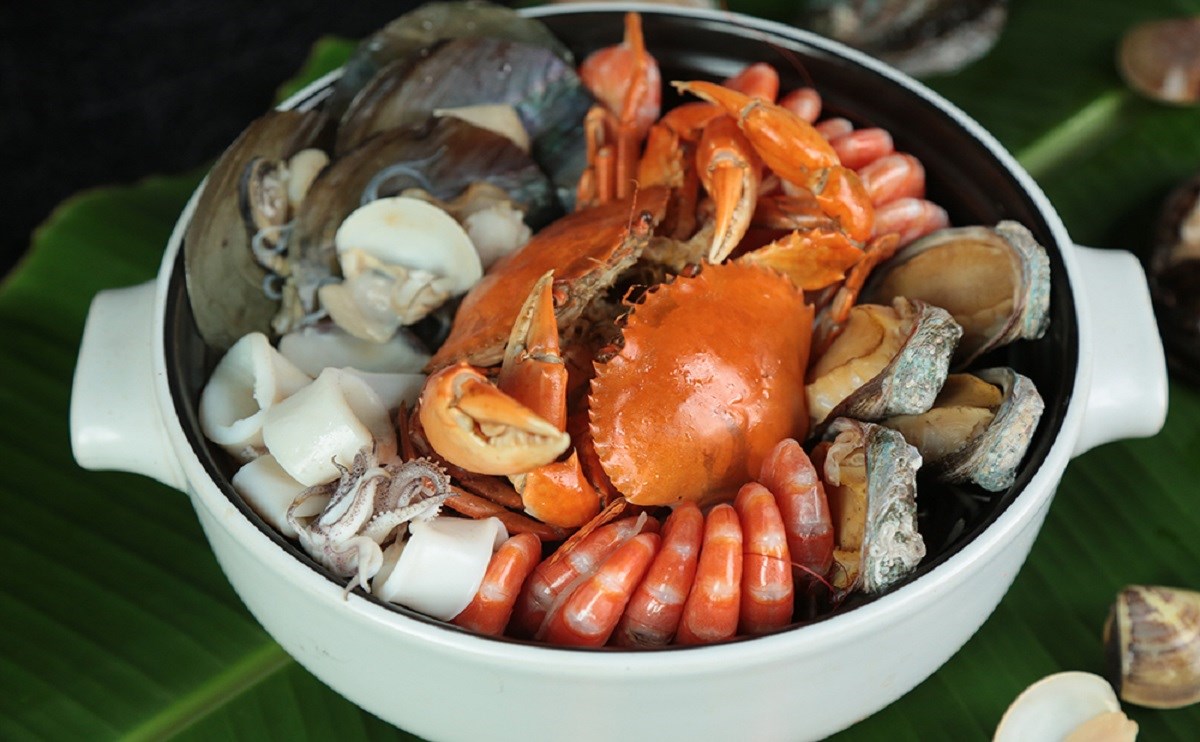 蒸汽海鲜锅-品尝正宗海南味道