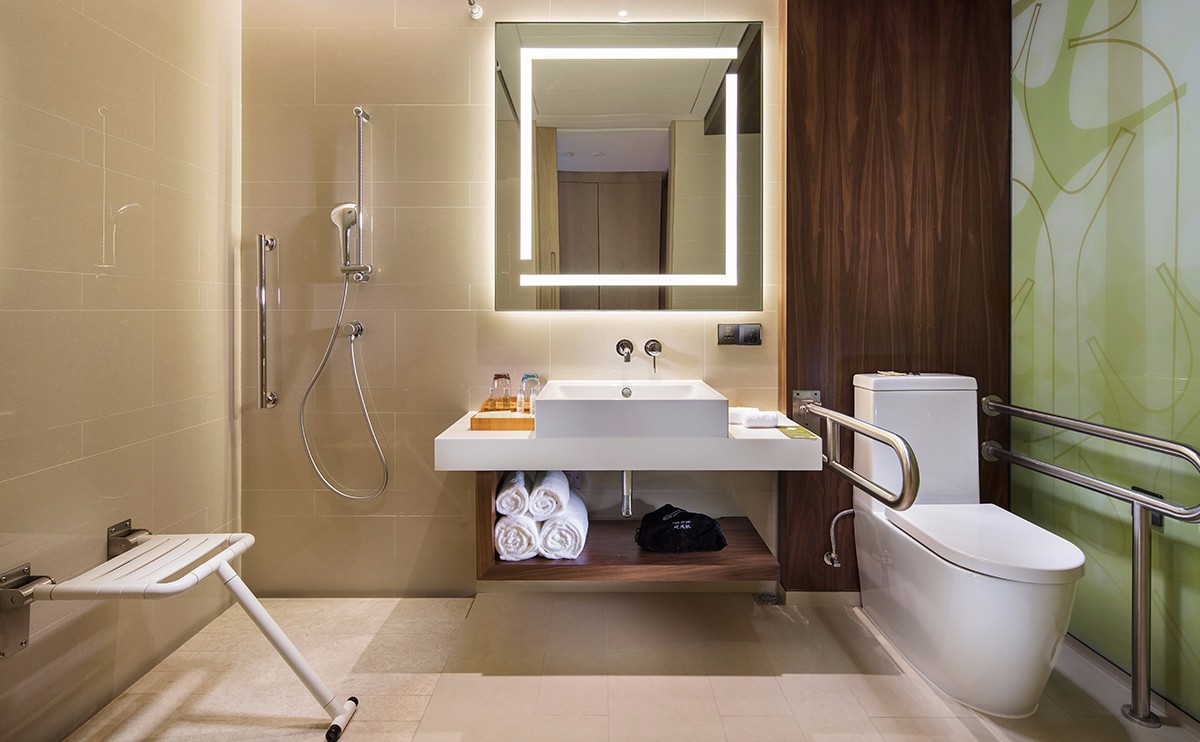 花园无障碍房 - 给特殊客人带来特殊的服务.