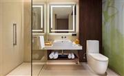 花园标准房（浴室）-  水墨江南搭配希尔顿花园品牌元素，让房间明亮、舒适。