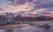 酒店花园可直达烟台金沙滩风景区
