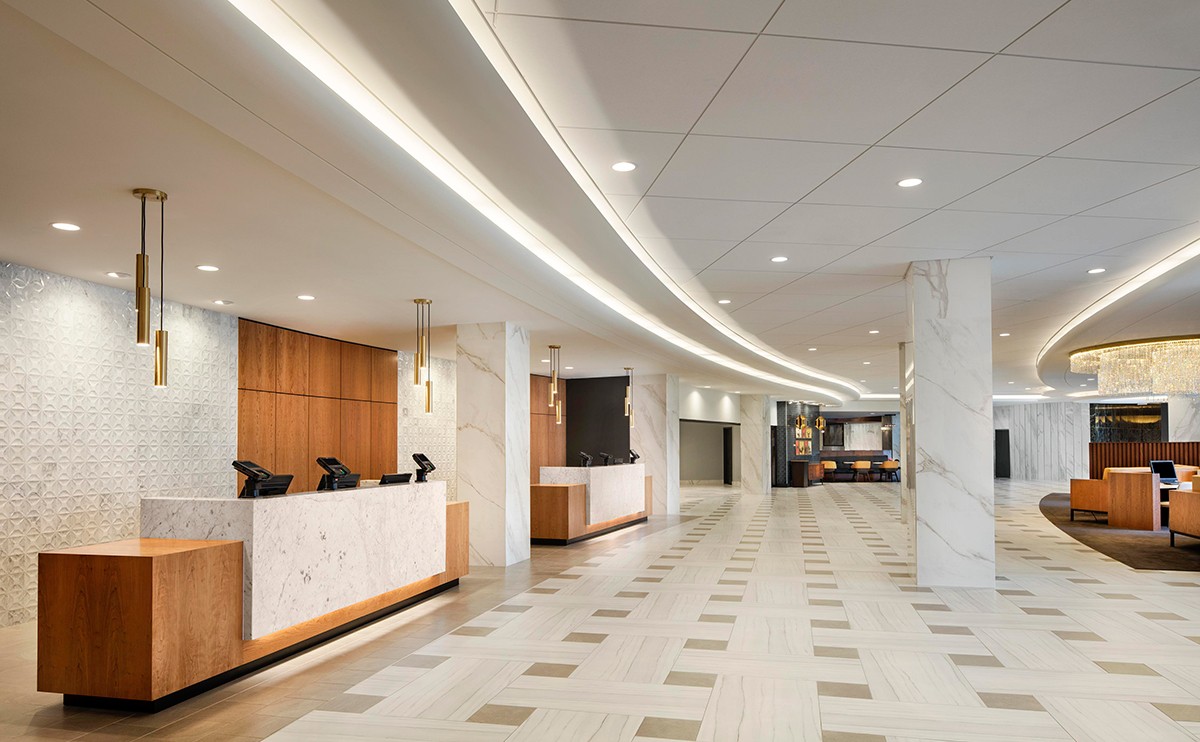 酒店大堂,商务中心