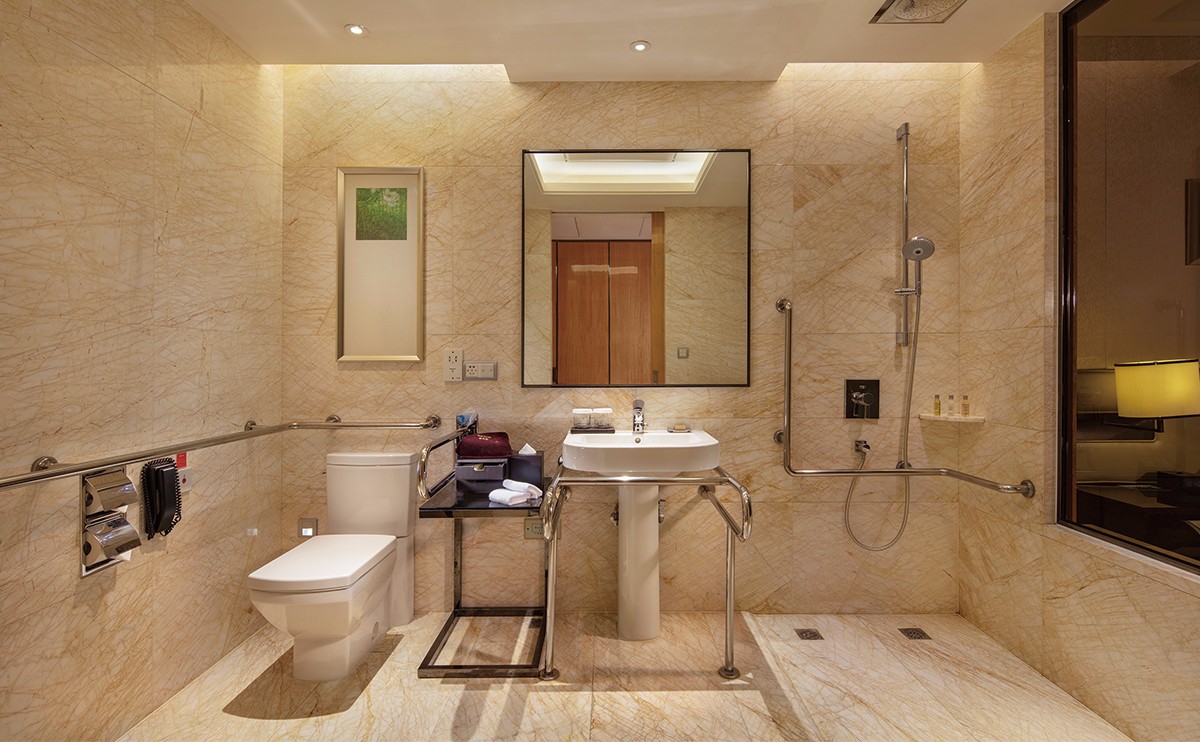 无障碍客房洗浴间