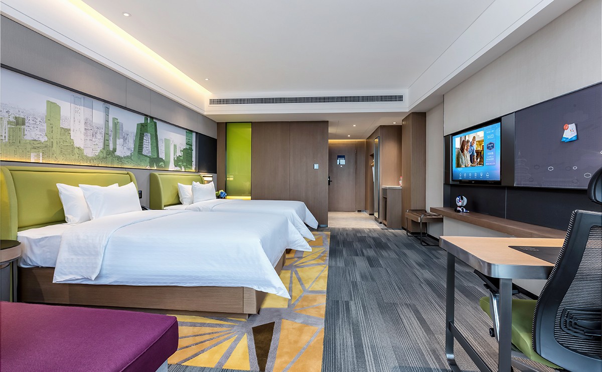 北京大兴世界之花希尔顿欢朋酒店