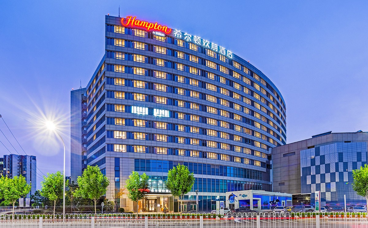 北京大兴世界之花希尔顿欢朋酒店