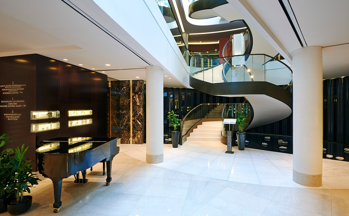 柏林华尔道夫酒店中庭